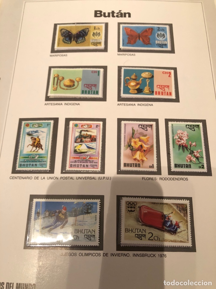 Stamps: Sellos del mundo gran enciclopedia de la filatelia edici&oacute;n Urbion But&aacute;n /Nepal N&rsquo;10