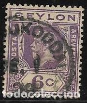 Sellos: CEYLAN, YVERT 208 - Foto 1