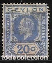 Sellos: CEYLAN, YVERT 214 - Foto 1