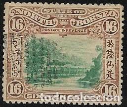 Sellos: BORNEO DEL NORTE, YVERT 111 - Foto 1