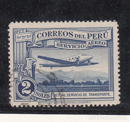 Sellos: PERU a .26 usada, avion - Foto 1