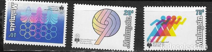 Sellos: MALASYA N&ordm; 46 AL 47 (**) - Foto 1
