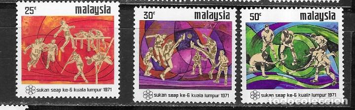 Sellos: MALASYA N&ordm; 82 AL 83 (**) - Foto 1