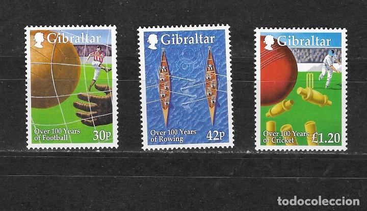 Sellos: GIBRALTAR N&ordm; 8*1 AL 893 (**) - Foto 1