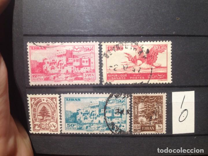 Sellos: SELLOS DE LIBAN0. USADOS. YVERT - Foto 1