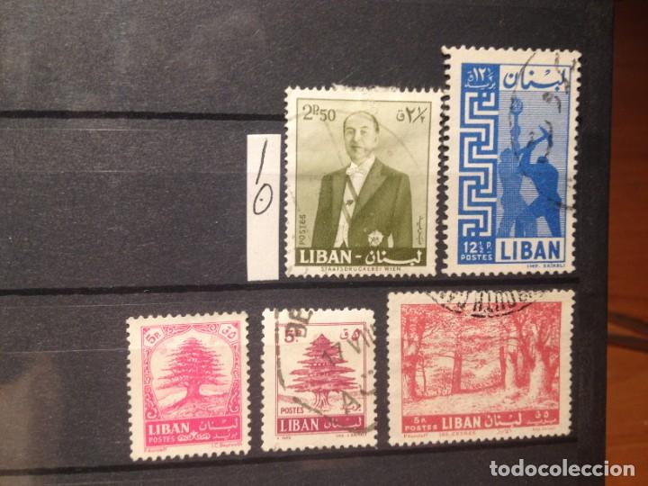 Sellos: SELLOS DE LIBANO. USADOS. YVERT - Foto 1