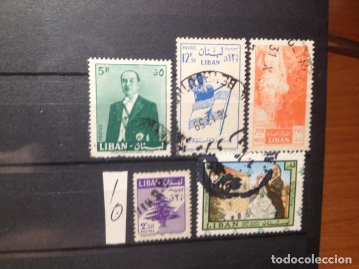 Sellos: SELLOS DE LIBANO. USADOS. YVERT - Foto 1