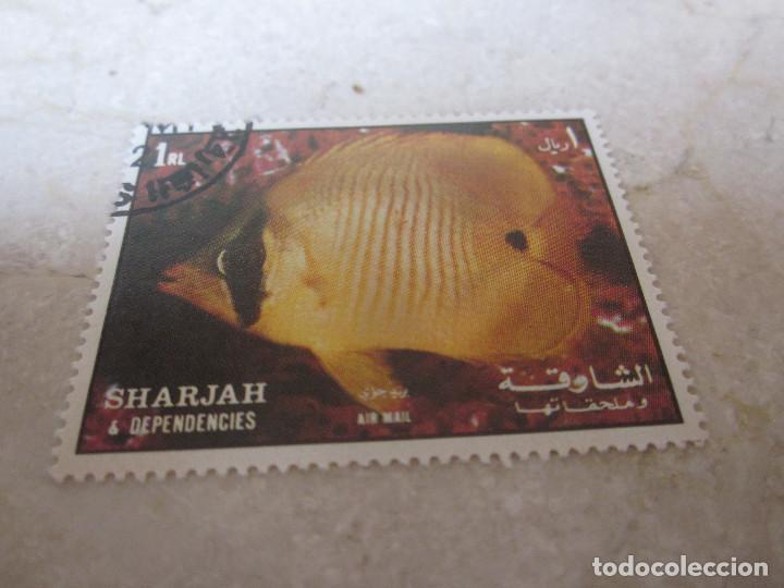 Francobolli: SELLO SHARJAR 1 RL - PEZ