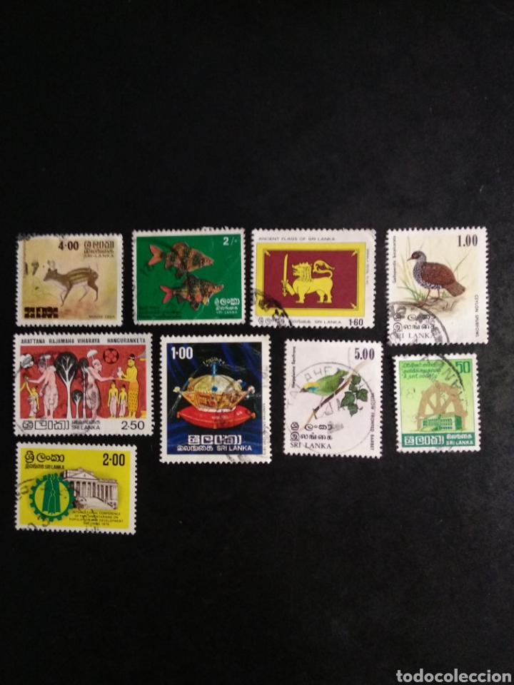 Sellos: SELLOS DE SRI LANKA - Foto 1