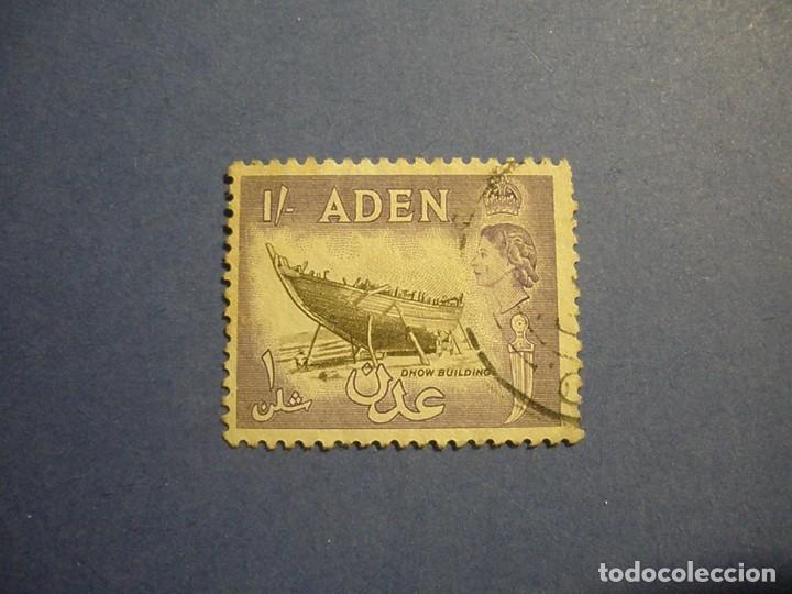 Briefmarken: YEMEN (ADEN) - BARCOS Y VELEROS - DHOW, VELERO &Aacute;RABE TRADICIONAL.