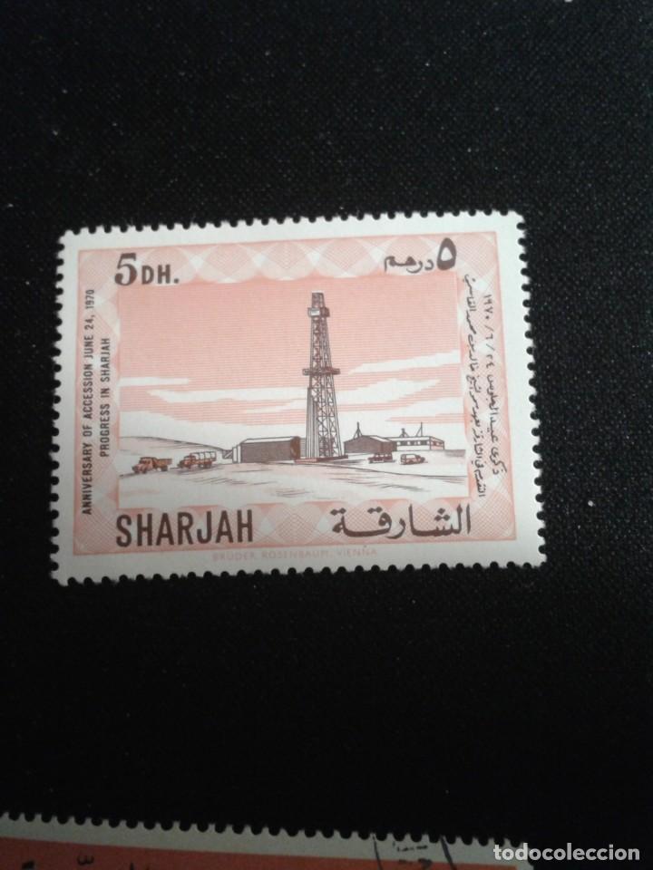 Timbres: SELLO SHARJAH. SHARJAH PROGRESA