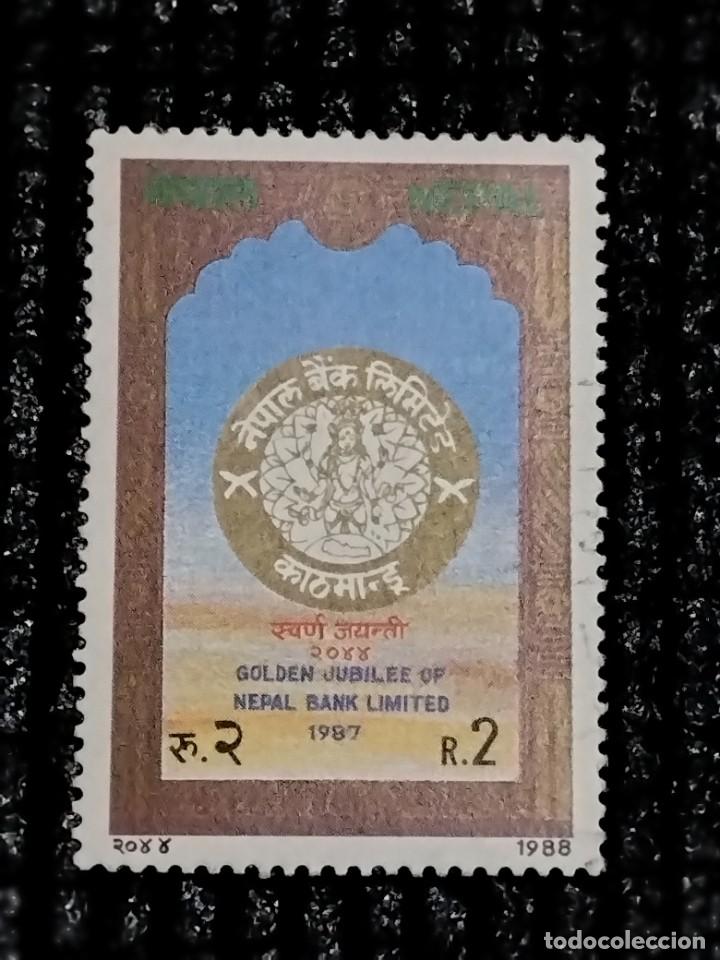SELLOS DEL NEPAL - 486 - AÑO 1988 - 25 B (Sellos - Extranjero - Asia - Otros paises)