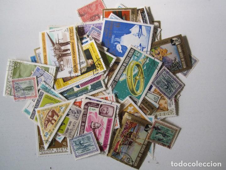 Francobolli: LOTE DE 143 SELLOS DE SOUTH ARABIA