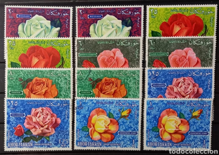 Sellos: Sellos de Flores de Khor Fakkan