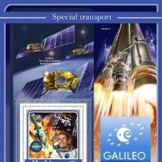 Timbres: MALDIVES 2017 SHEET MNH TRANSPORTS SPECIAUX SPECIAL TRANSPORT TRANSPORTES ESPECIALES ESPACIO SPACE. Lote 322633853
