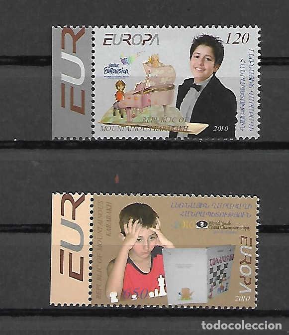Sellos: sellos de ajedrez de Nogorno-Karabaj, del a&ntilde;o 2010