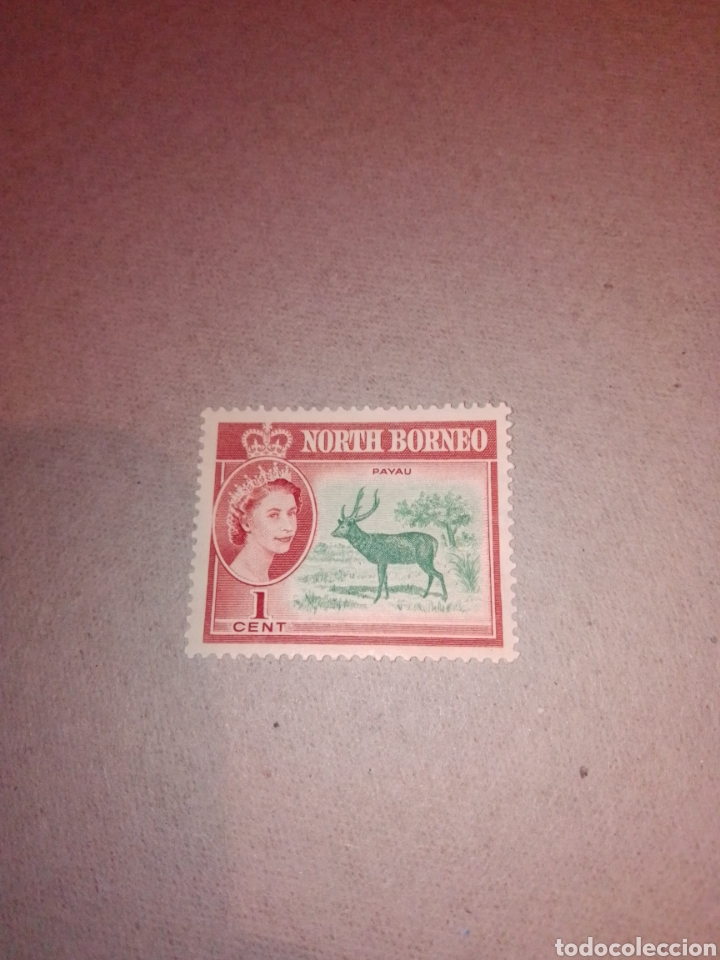 Sellos: Borneo del Norte Isabel II - Foto 1
