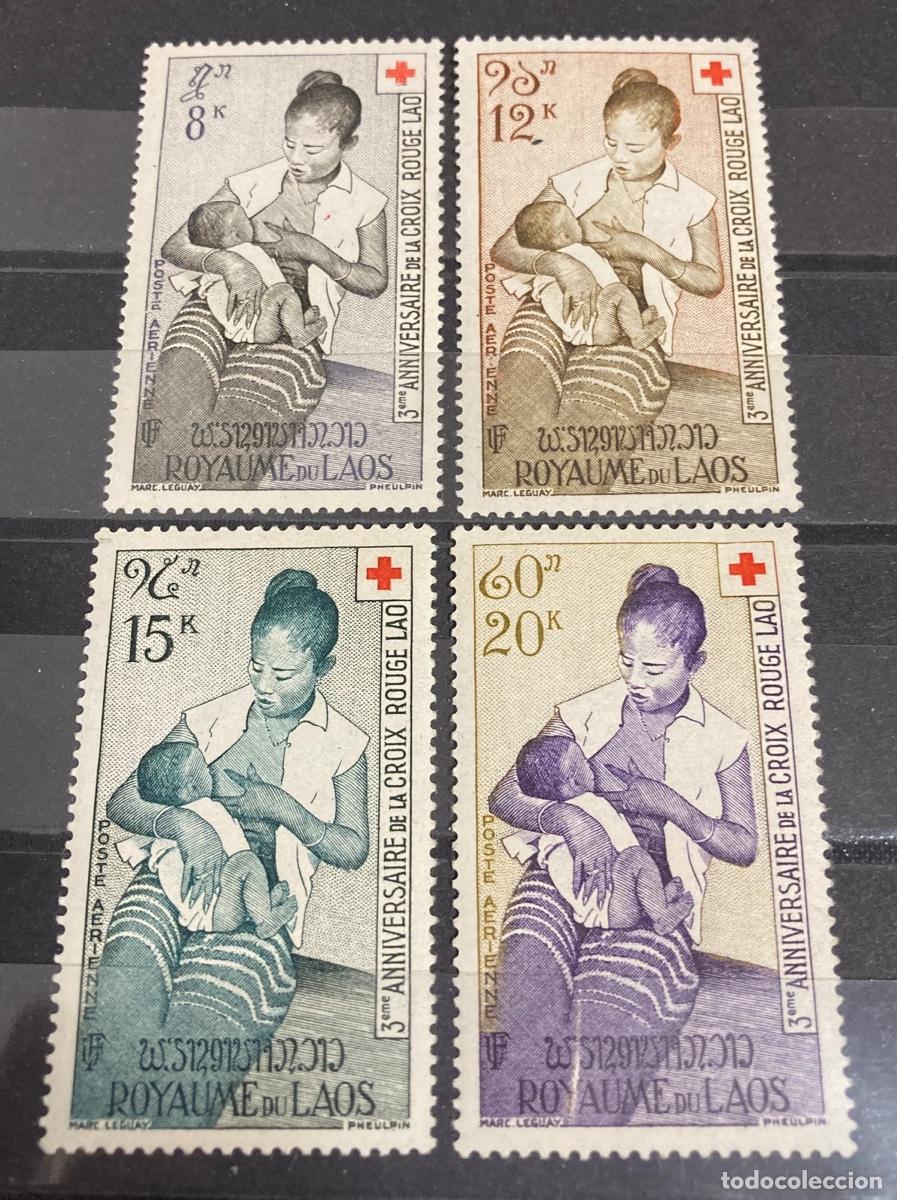 Stamps: 3rd aniversario Cruz Roja