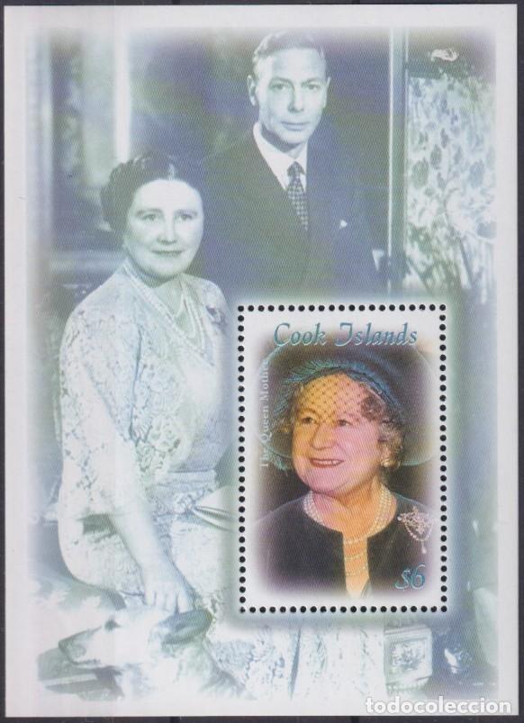 Stamps: F-EX39827 COOK IS MNH 2000 ROYAL FAMILY 100th ANNIV MOTHER DAY.