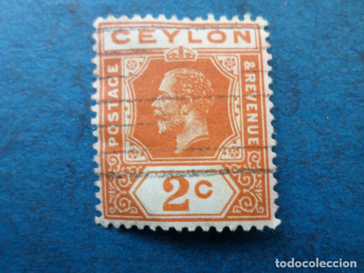 Sellos: ceilan, 1921, jorge V, Yvert 203A - Foto 1