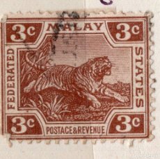 Sellos: MALAYA ( MALAYA FEDERACION ), 1917 , STAMP , MICHEL MY-MS 41B. Lote 402142539