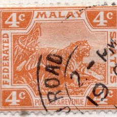 Sellos: MALAYA ( MALAYA FEDERACION ), 1919 , STAMP , MICHEL MY-MS 47II. Lote 402142619