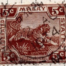 Sellos: MALAYA ( MALAYA FEDERACION ), 1923 , STAMP , MICHEL MY-MS 60. Lote 402142884