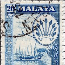 Sellos: NEGRI SEMBILAN ( MALAYA FEDERACION ), 1957 , STAMP , MICHEL MY-NS 73. Lote 402148844