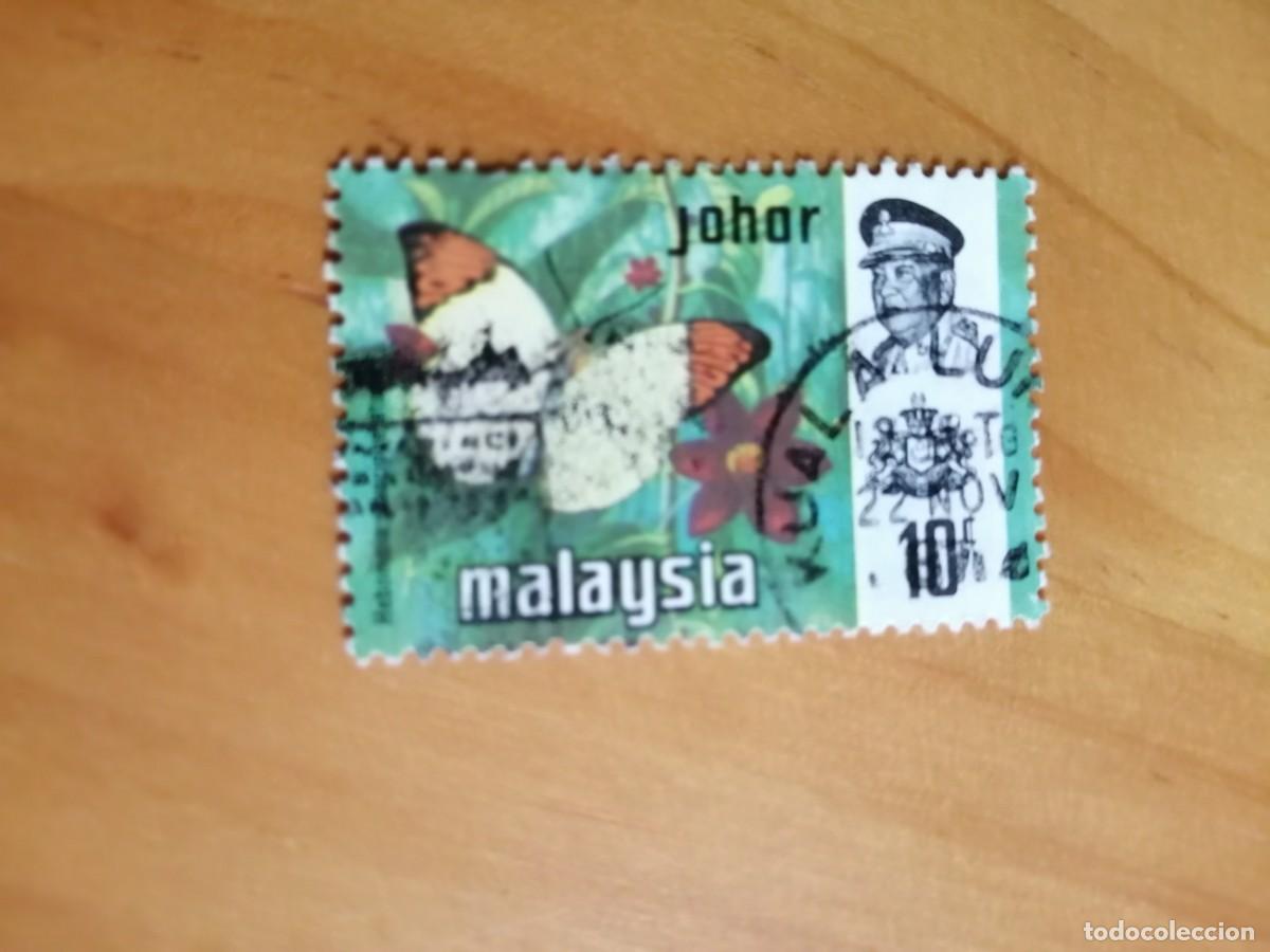Selos: MALAYSIA - MALASIA - VALOR FACIAL 10 - JOHOR - 22.NOV.1971