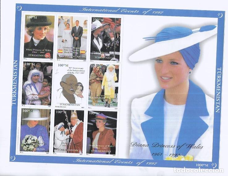 Briefmarken: TURMERKISTAN N&ordm; 58 AL 64 (**)