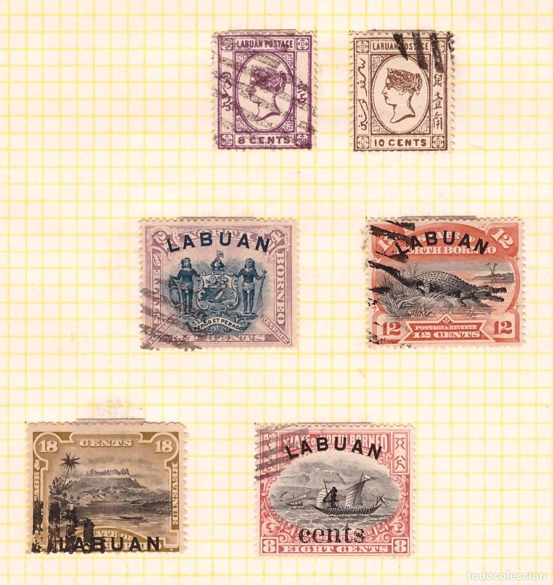 Selos: LAUBAN &bull; LOTE DE SELLOS PRECANCELADOS &bull; YT 41-42-54-55-56-97 &bull; A&Ntilde;OS 1894/1904