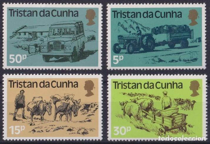Briefmarken: F-EX41986 TRISTAN DA CUNHA MNH OX CAR AUTOMOVIL DONKEY.