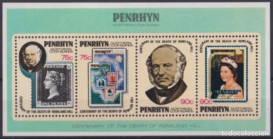 Briefmarken: F-EX42986 PENRHYN MNH 1979 CENTENARY OF DEATH ROWLAND HILL.