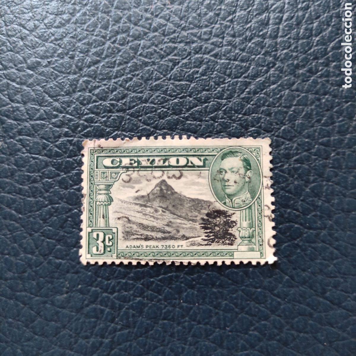 Sellos: SELLO CEYLAN 1948- USADO - Foto 1