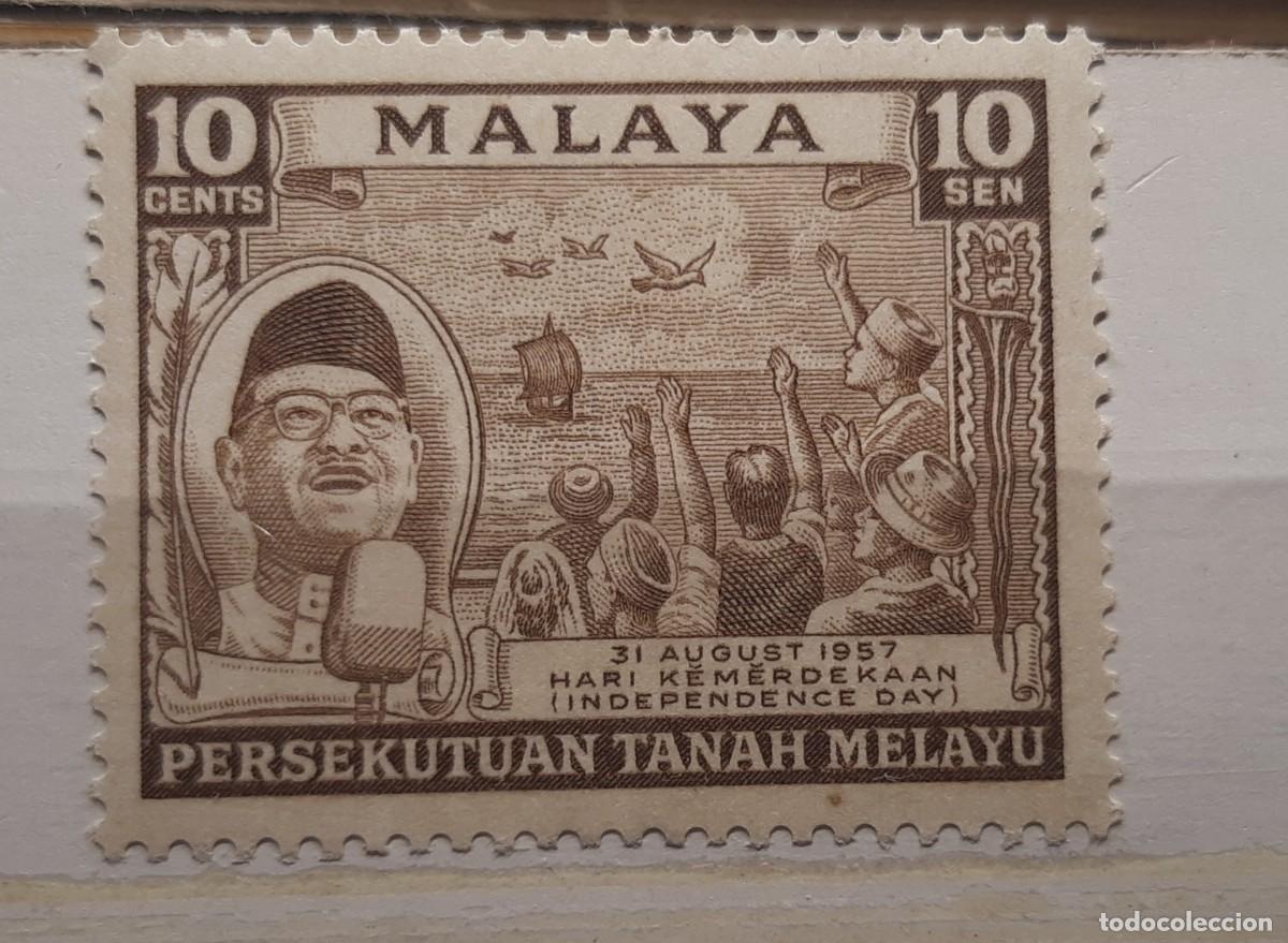 Sellos: MALASIA, 1957. - Foto 1