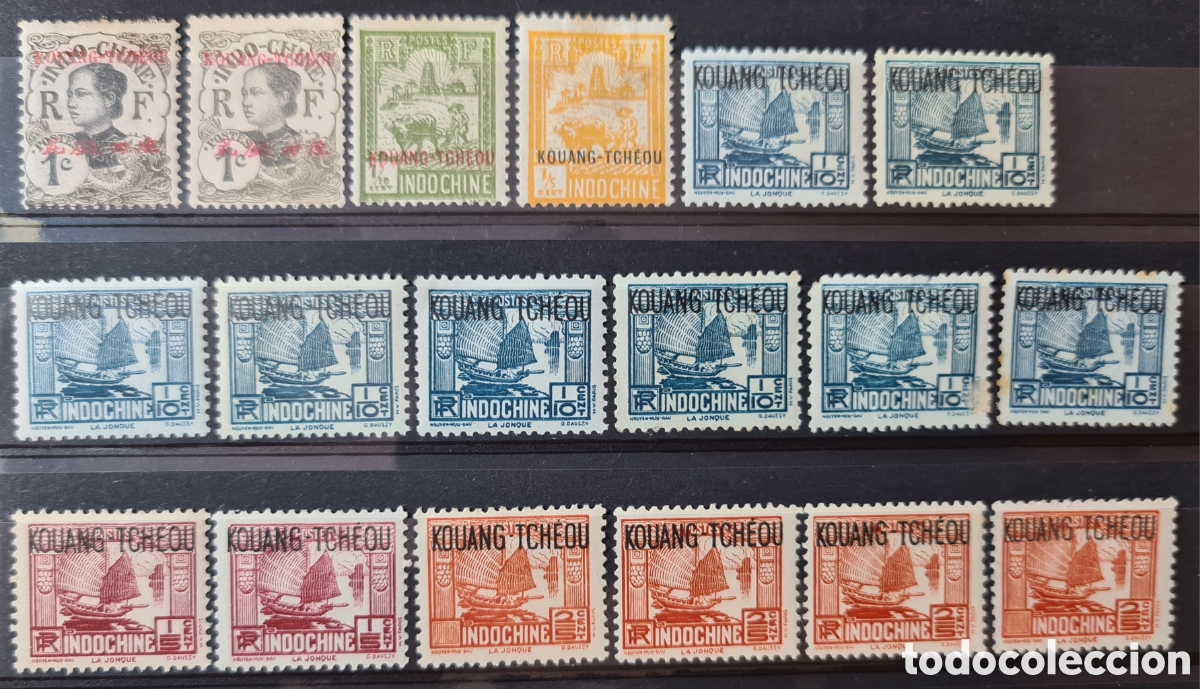 Francobolli: Sellos nuevos del Correo Indochino de Kouang-Tcheou Wan (Kouang-Tcheou)