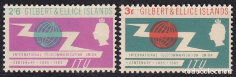 Briefmarken: F-EX44231 GILBERT & ELLICE IS MNH 1965 ITU INTERNATIONAL TELECOMMUNICATION UNION.
