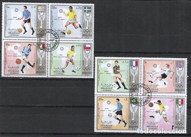 Timbres: SHARJAR N&ordm; A&Ntilde;O 1972 MATASELLO DE FABOR TIENE TODA LA GOMA