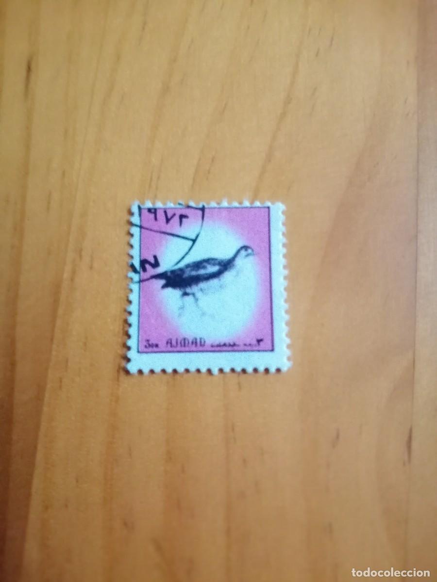 Sellos: AJMAN - AVE, FLORA - Foto 1