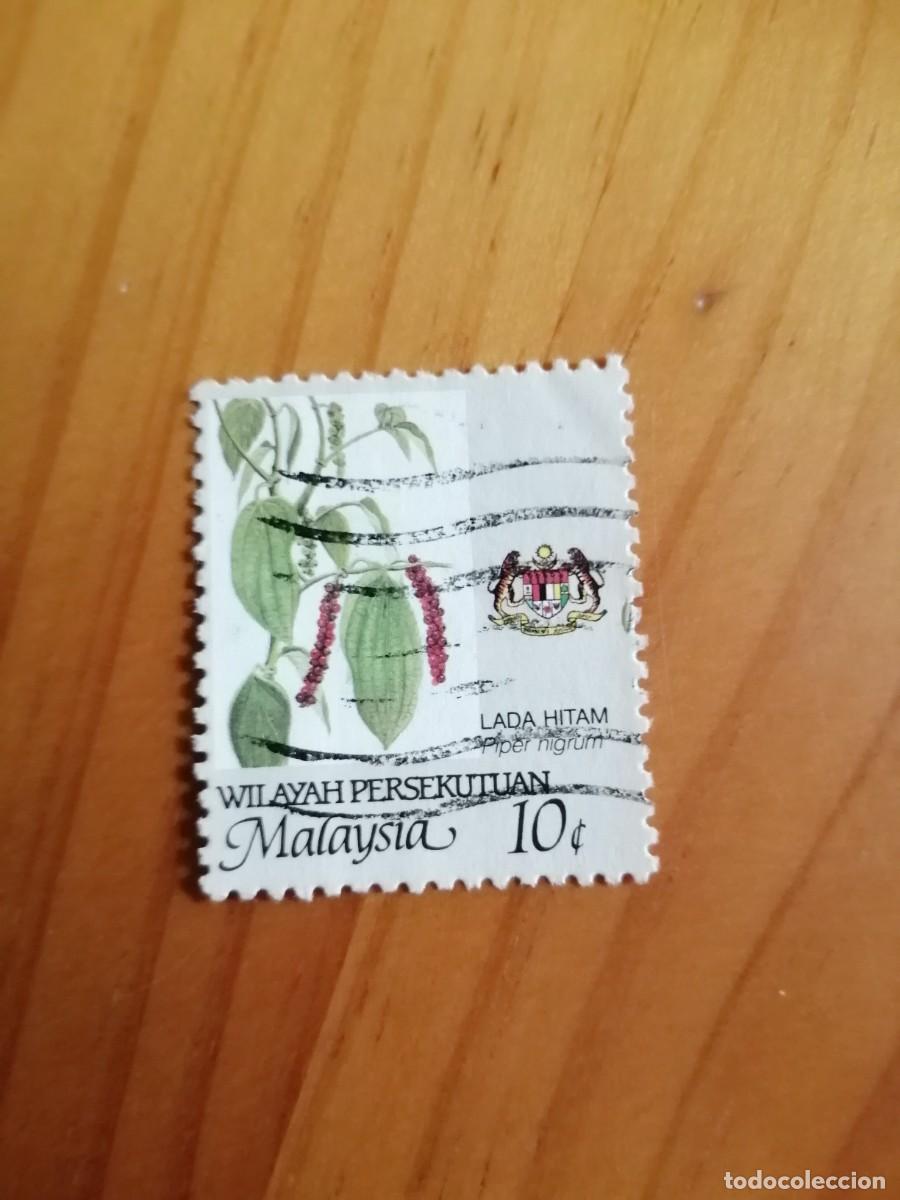 Francobolli: MALASIA, MALAYSIA - VALOR FACIAL 10 - LADA HITMAN, PIMIENTA NEGRA
