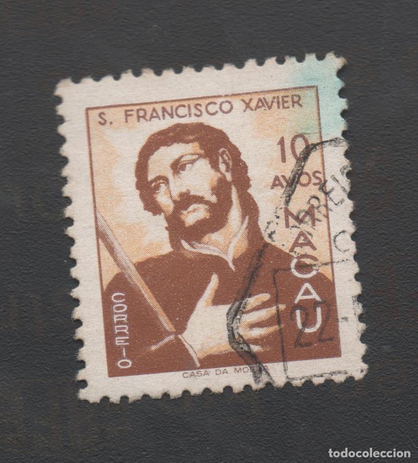 Stamps: FILA PORTUGAL MACAU 1951 AF-359 YVERT 349 VULTOS DO ORIENTE CIRCULADO (O)