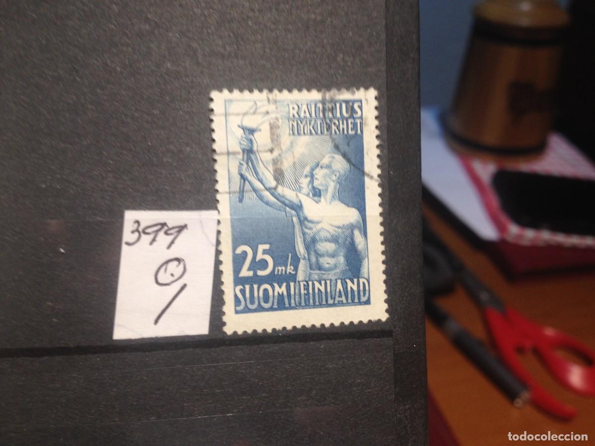 Sellos: SELLOS DE FINLANDIA. USADOS.YVERT N&ordm; 399