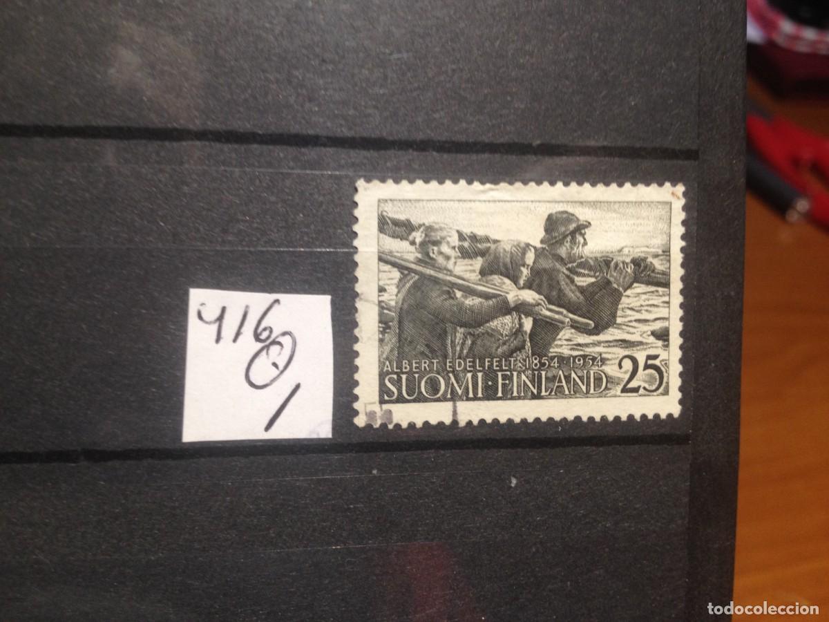 Sellos: SELLOS DE FINLANDIA. USADOS.YVERT N&ordm; 416