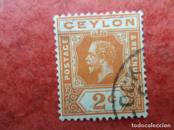 Sellos: :ceilan, 1912, jorge V, Yvert 178A - Foto 1
