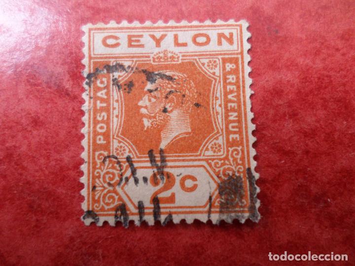 Sellos: :ceilan, 1921, jorge V, Yvert 203A - Foto 1