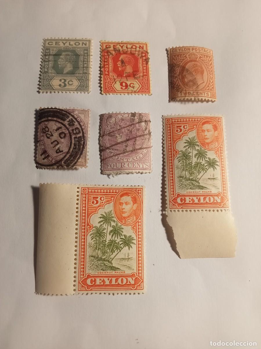 Sellos: Sellos ceylan colonial - Foto 1