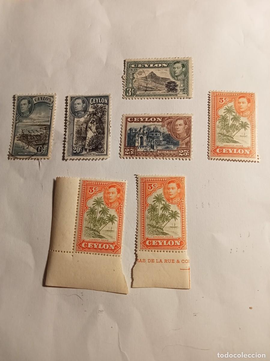 Sellos: Sellos ceylan colonia - Foto 1