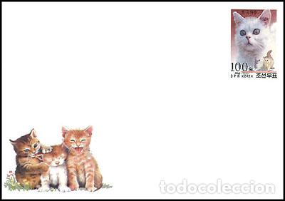 Sellos: RPDC 2002 gatitos - Foto 1