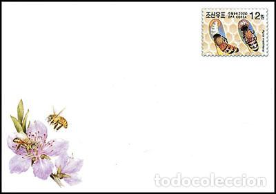 Sellos: RPDC 2005 Flor y abeja - Foto 1