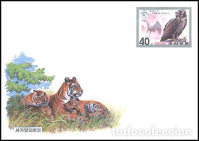 Sellos: RPDC 2001 Tigre - Foto 1